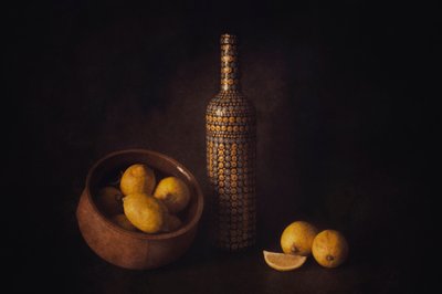 Drámai citrusos csendélet alkotó: Cicek Kiral