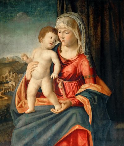 Madonna és gyermeke alkotó: Cima da Conegliano
