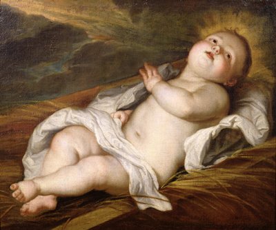 Csecsemő Krisztus alkotó: Circle of Anthony van Dyck