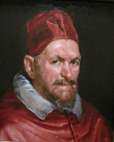 X. ártatlan portréja alkotó: Circle of Diego Velázquez