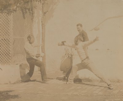 Edmund Quinn Vívás, 1880-as, 1880-as évek. alkotó: Circle of Thomas Eakins.