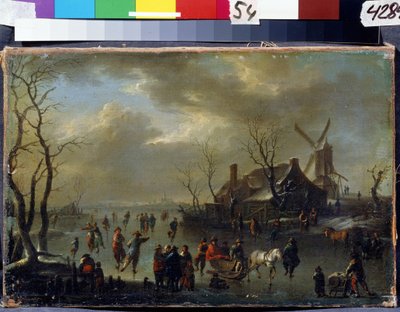 Winterlandschaft von Claes  Molenaer