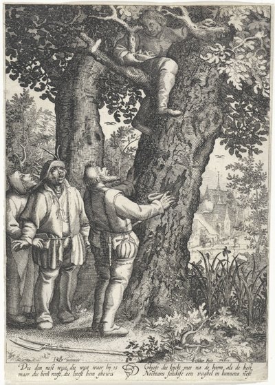 Vogelnestrover alkotó: Claes Jansz. Visscher (II)