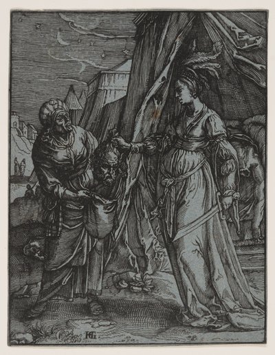 Judit Holofernész fejével alkotó: Claes Jansz. Visscher