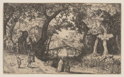 Az eunuch megkeresztelése alkotó: Claes Jansz. Visscher