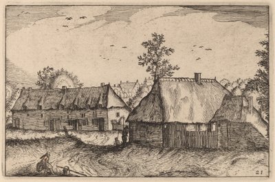 Nagy fészerek alkotó: Claes Jansz Visscher after Johannes van Doetechum, the Elder after Lucas