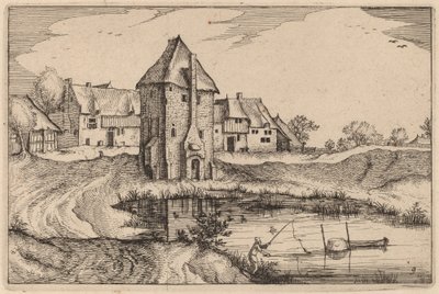 A tavacska alkotó: Claes Jansz Visscher after Johannes van Doetechum, the Elder after Lucas