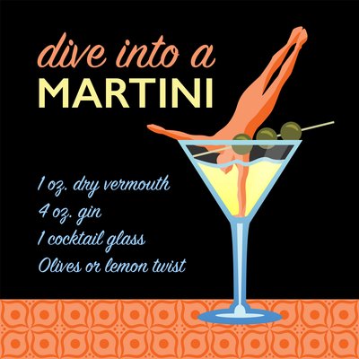 Klasszikus Martini alkotó: Claire Huntley