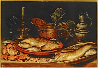 Csendélet halakkal ... alkotó: Clara Peeters