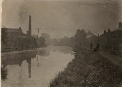A régi csatorna mentén, 1896. alkotó: Clarence H. White