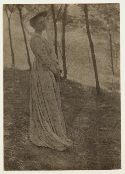 Julia Hall McCune, c. 1897. alkotó: Clarence H. White