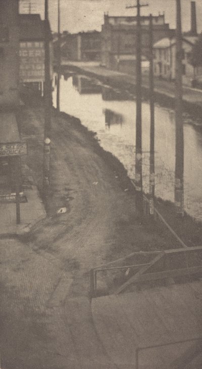 Távíró lengyelek, 1900 körül. alkotó: Clarence H White