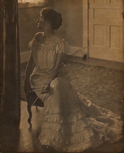 A pávatoll c. 1902. alkotó: Clarence H. White