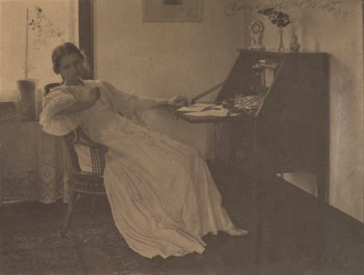 Mit mondjak, 1896. alkotó: Clarence H. White