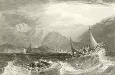 Bombay kikötője – Halászhajók, monszunban alkotó: Clarkson Frederick Stanfield