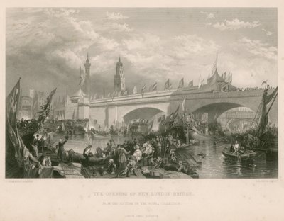 A New London Bridge megnyitása alkotó: Clarkson Frederick Stanfield