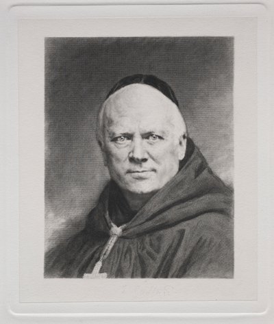 Dom Prosper Gueranger, Solesmes apátja alkotó: Claude Ferdinand Gaillard