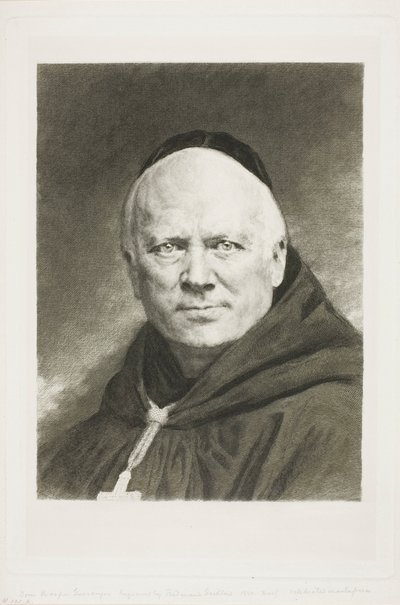 Dom Prosper Guéranger, Solesmes apátja alkotó: Claude Ferdinand Gaillard