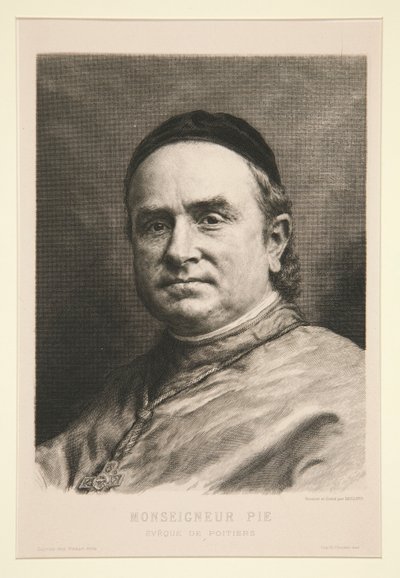Monsignor Pite alkotó: Claude Ferdinand Gaillard