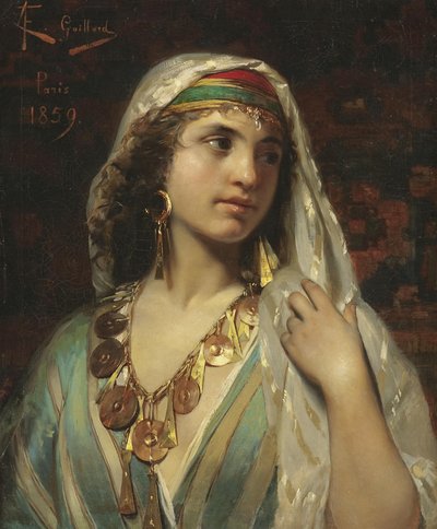 Odalisque alkotó: Claude Ferdinand Gaillard