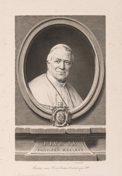 Pius IX alkotó: Claude Ferdinand Gaillard