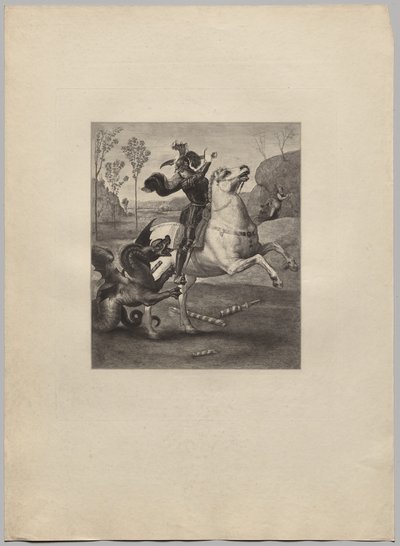 Szent György és a sárkány (4) alkotó: Claude Ferdinand Gaillard