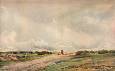Az út Portsmouthba, 1910 alkotó: Claude Hayes