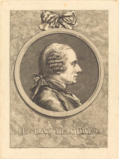 L. Bay de Curys alkotó: Claude Henri Watelet after Charles Nicolas Cochin II