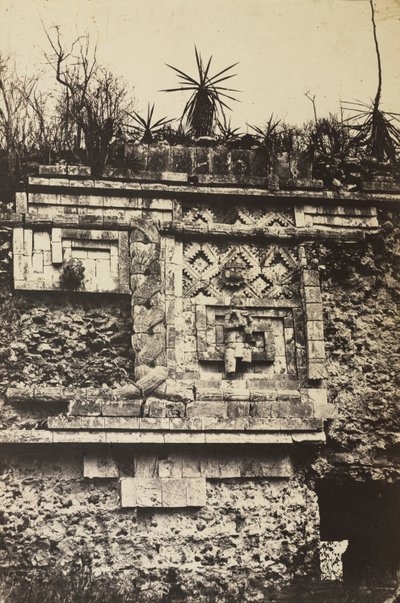 A kolostor, Uxmal alkotó: Claude Joseph Désiré Charnay