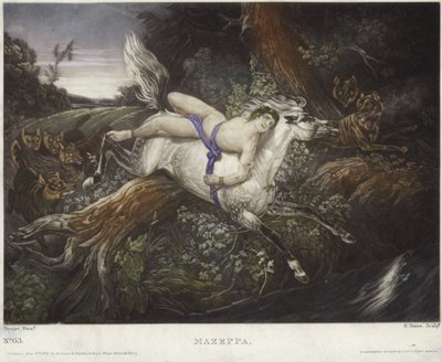 Mazeppa, Claude Joseph Vernet alkotó: Claude Joseph Vernet