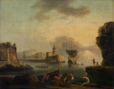 Nápoly alkotó: Claude Joseph Vernet