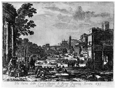 Vacino Field, c1620-1680 1924 alkotó: Claude Lorrain