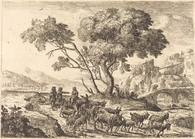 Indulás a mezőkre alkotó: Claude Lorrain
