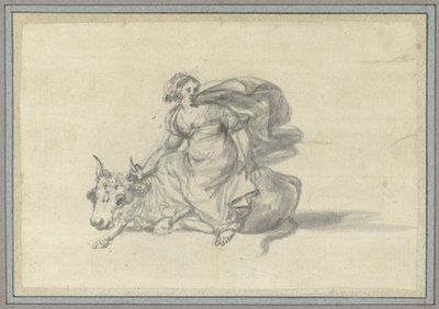 Európa a bikán Állattanulmányok az Animal Albumból (sorozat címe) alkotó: Claude Lorrain