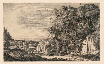 Repülés Egyiptomba alkotó: Claude Lorrain
