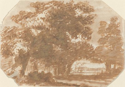 Fák ligete alkotó: Claude Lorrain