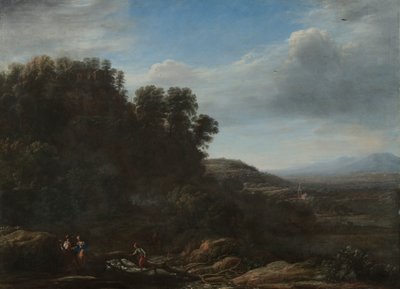 Olasz táj, c. 1630. alkotó: Claude Lorrain