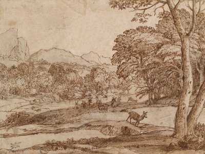 Táj egy szarvascsordával, 1666 alkotó: Claude Lorrain