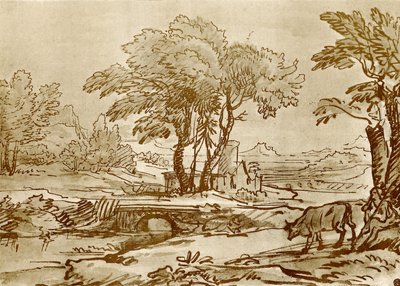 Táj híddal alkotó: Claude Lorrain