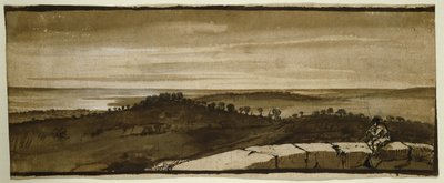 Panoráma a Sassóból, 1649-1655 alkotó: Claude Lorrain