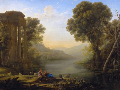 Lelkipásztori táj alkotó: Claude Lorrain