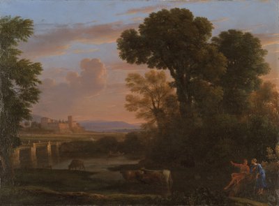 Pásztori táj, 1648 alkotó: Claude Lorrain