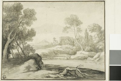 Folyói jelenet alkotó: Claude Lorrain