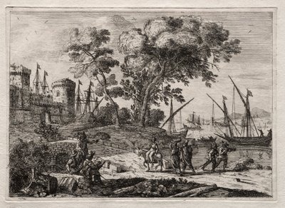 A rajzoló. alkotó: Claude Lorrain