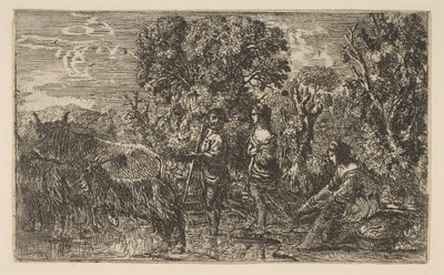 A Ford, 1634. alkotó: Claude Lorrain