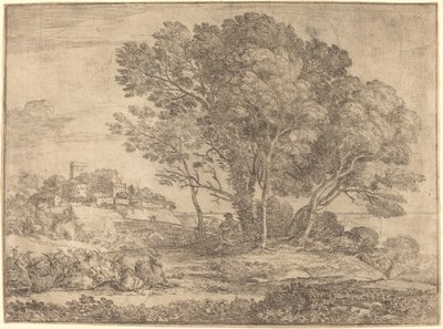 A kecskepásztor alkotó: Claude Lorrain
