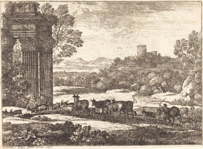 Viharos időben visszatérő falka alkotó: Claude Lorrain