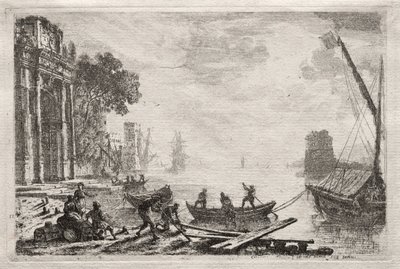 A naplemente, 1634. alkotó: Claude Lorrain