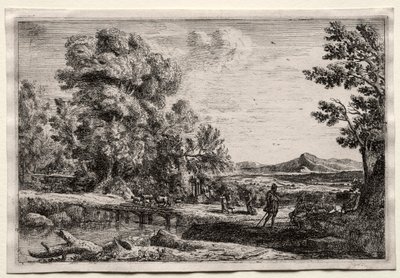 A Fa híd. alkotó: Claude Lorrain