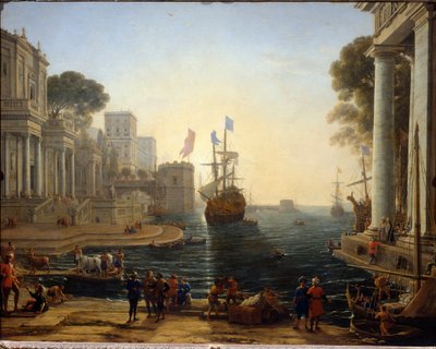 Ulysse Chryseist ajándékozza apjának (Festmény alkotó: Claude Lorrain